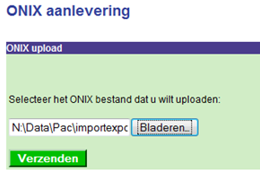 PAC ONIX CvdM Bestand geselecteerd