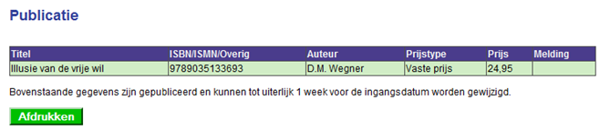 PAC ONIX CvdM Publicatie lijst na bevestiging